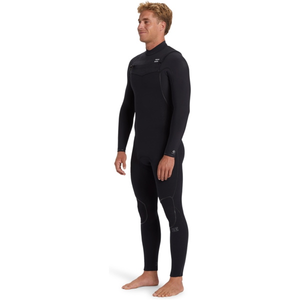 2026 Billabong Mens Furnace Natural 3/2mm Chest Zip Wetsuit ABYW100264 - Black